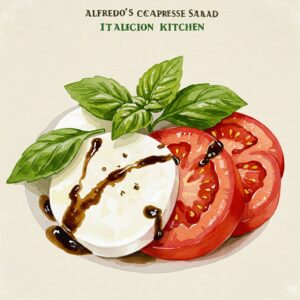A fresh and vibrant salad served at Alfredos Italian Kitchen.