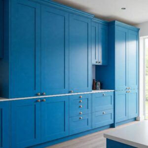 Various stylish handle and knob choices suitable for Inset Kitchen Cabinets, showcasing different design styles.