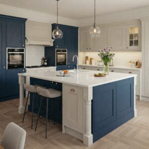 Exploring various kitchen cabinets with island styles, such as shaker, flat-panel, and raised-panel.