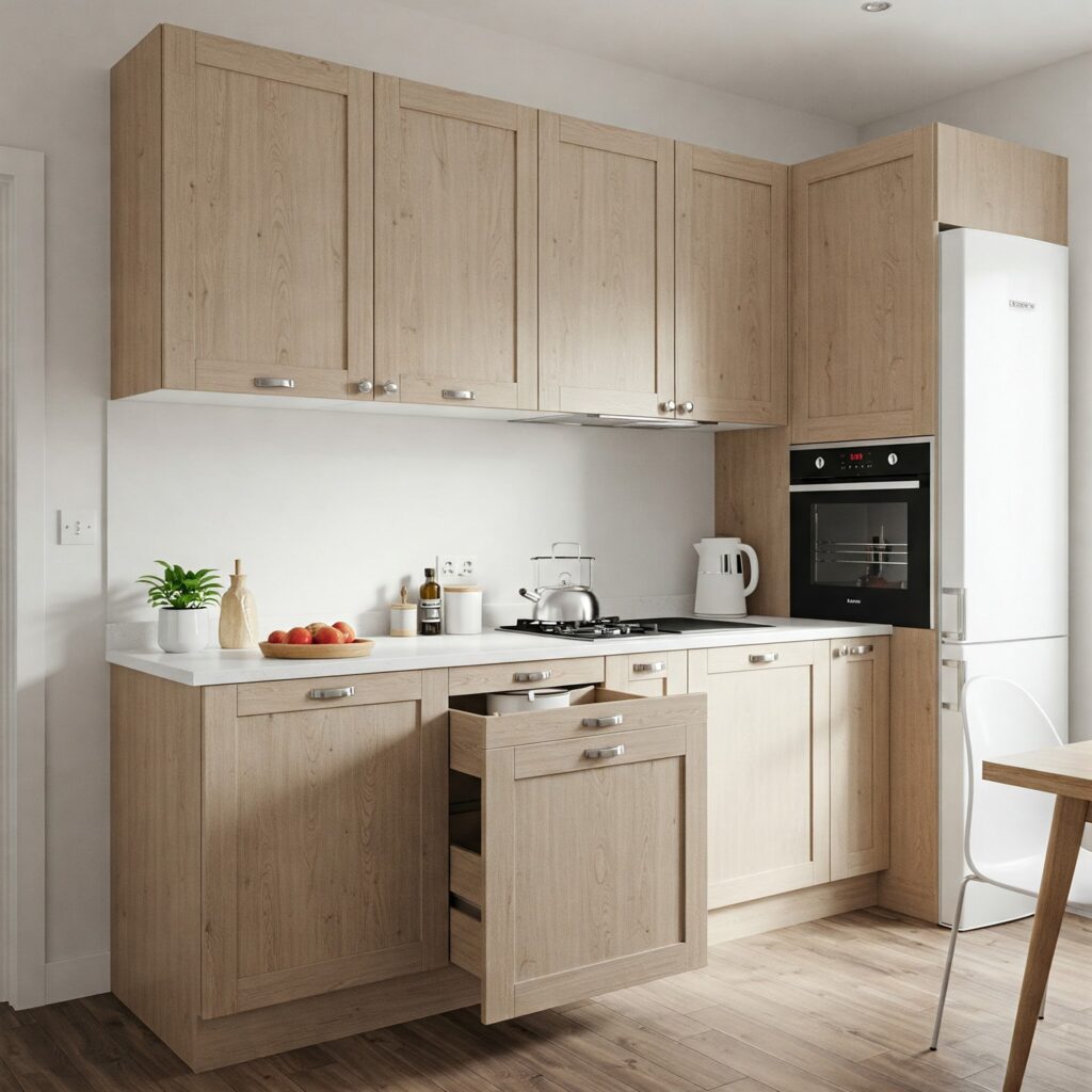 15 Stunning Light Brown Kitchen Cabinets Ideas To Transform Your Home ...