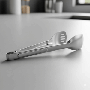 Natural wooden non-toxic kitchen utensils in a ceramic jar, emphasizing their eco-friendly nature.