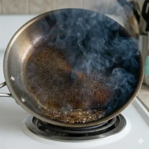 Avoiding excessive smoke by understanding the limits of how to preheat pan correctly for cooking.