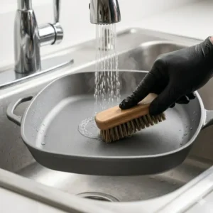 A detailed look at how to use griddle pan on stove including the correct way to clean and maintain the pan after use.