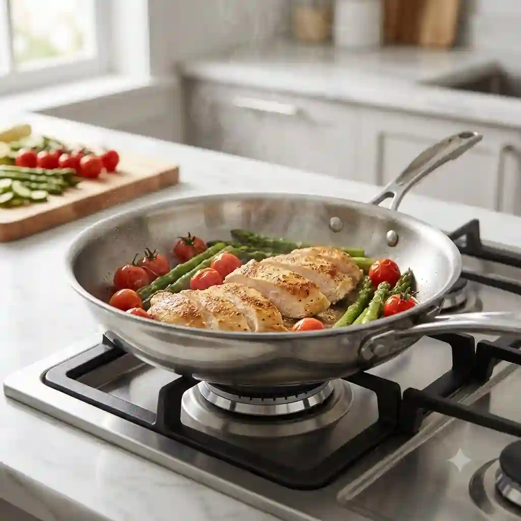 A featured image showing how to cook food evenly in a pan.