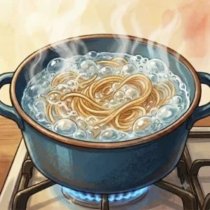 Maintaining a rolling boil to understand how to cook pasta perfectly every time.